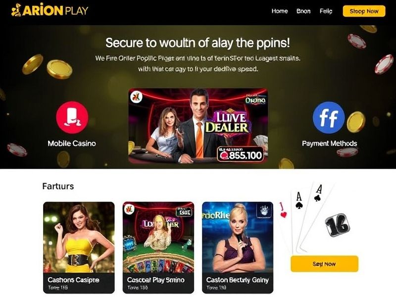 Welcome to ArionPlay.com – Your #1 destination for thrilling casino games, exclusive bonuses, and expert reviews. Play securely and responsibly in a trusted online gambling environment.